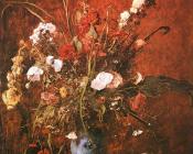 Large Flower-piece - 米哈伊·穆卡西斯